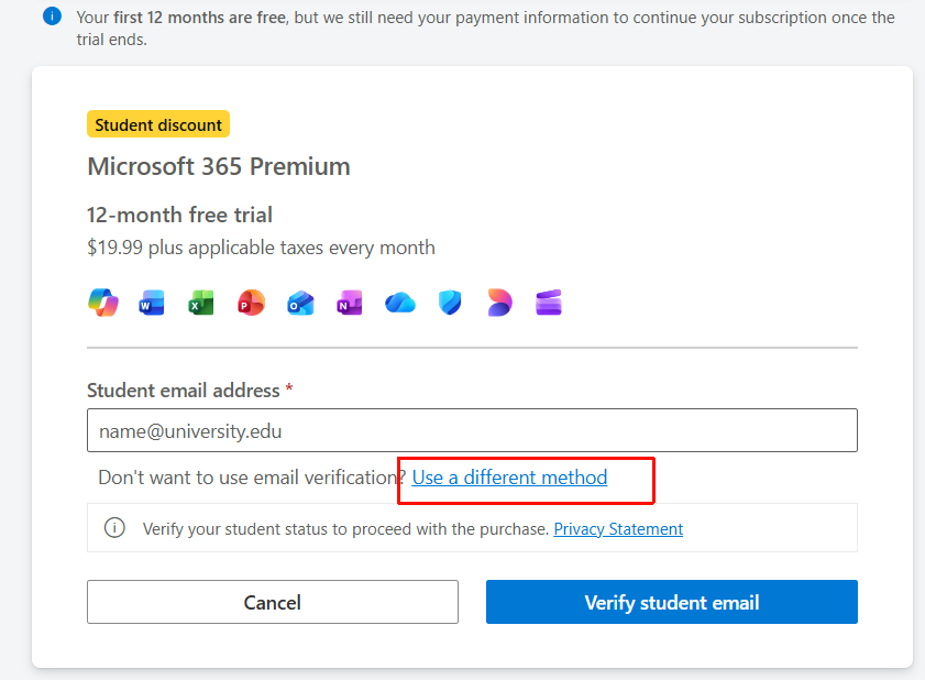 图片[2]-Microsoft 365 学生认证 + 领英会员 最新教程｜2026年有效学生优惠攻略