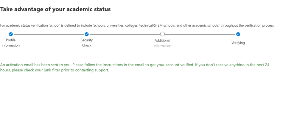 图片[5]-Microsoft 365 学生认证 + 领英会员 最新教程｜2026年有效学生优惠攻略